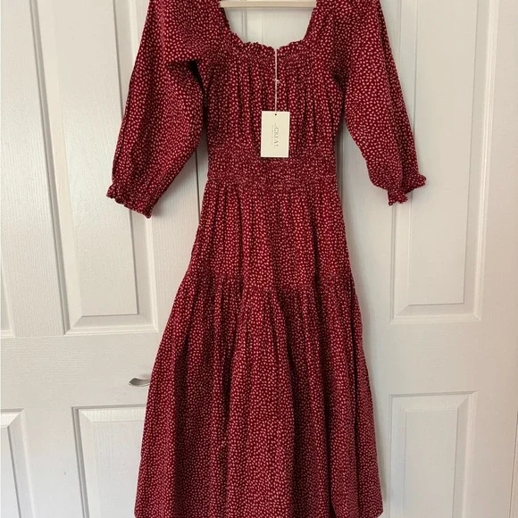 NWT The Great. The Reunion Dress - Picture 5 of 9